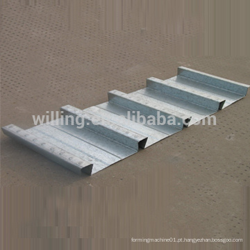 Deck de chão de aço para construção de estruturas de aço
